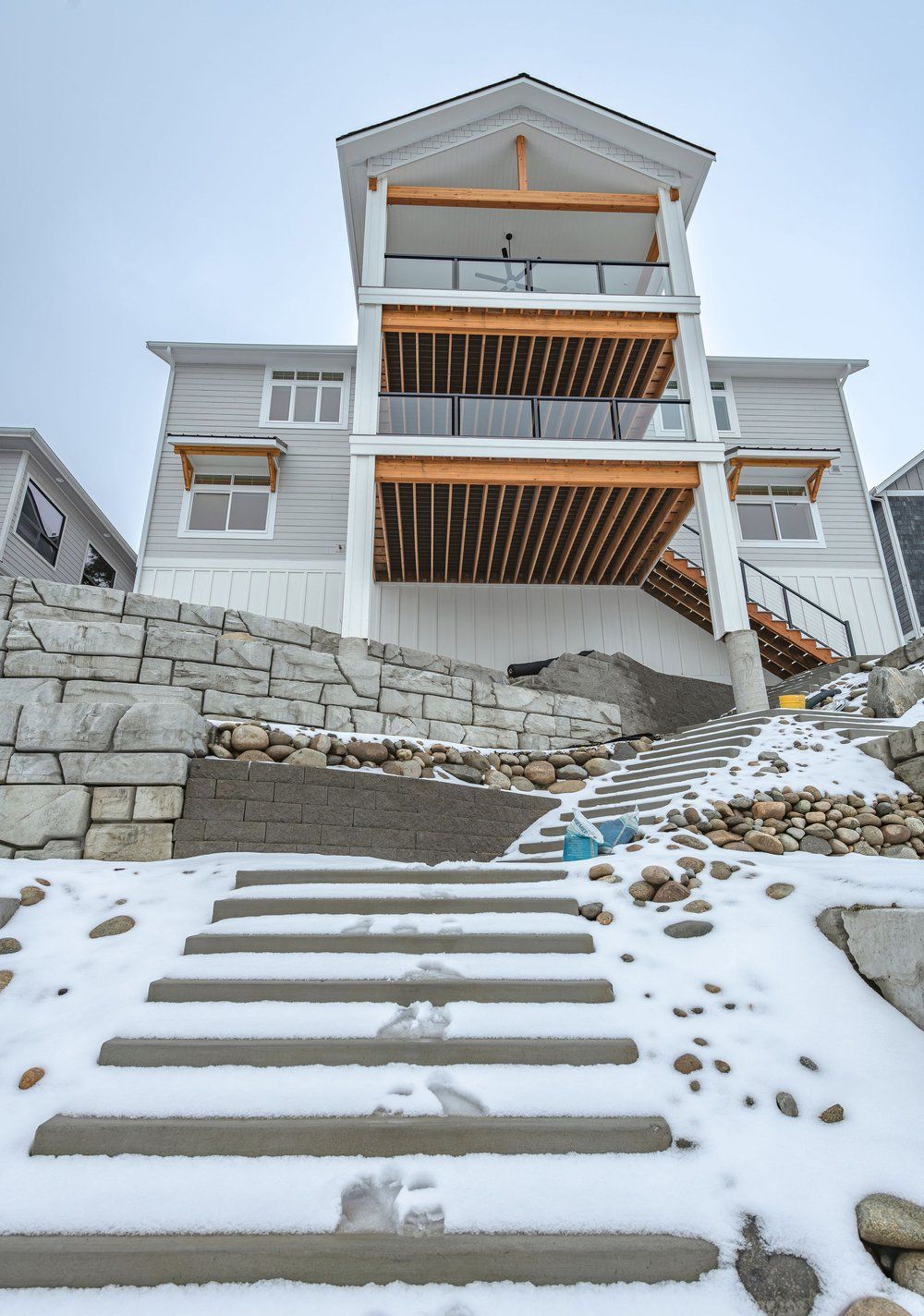 Custom built home  on Lake Chelan, Washington