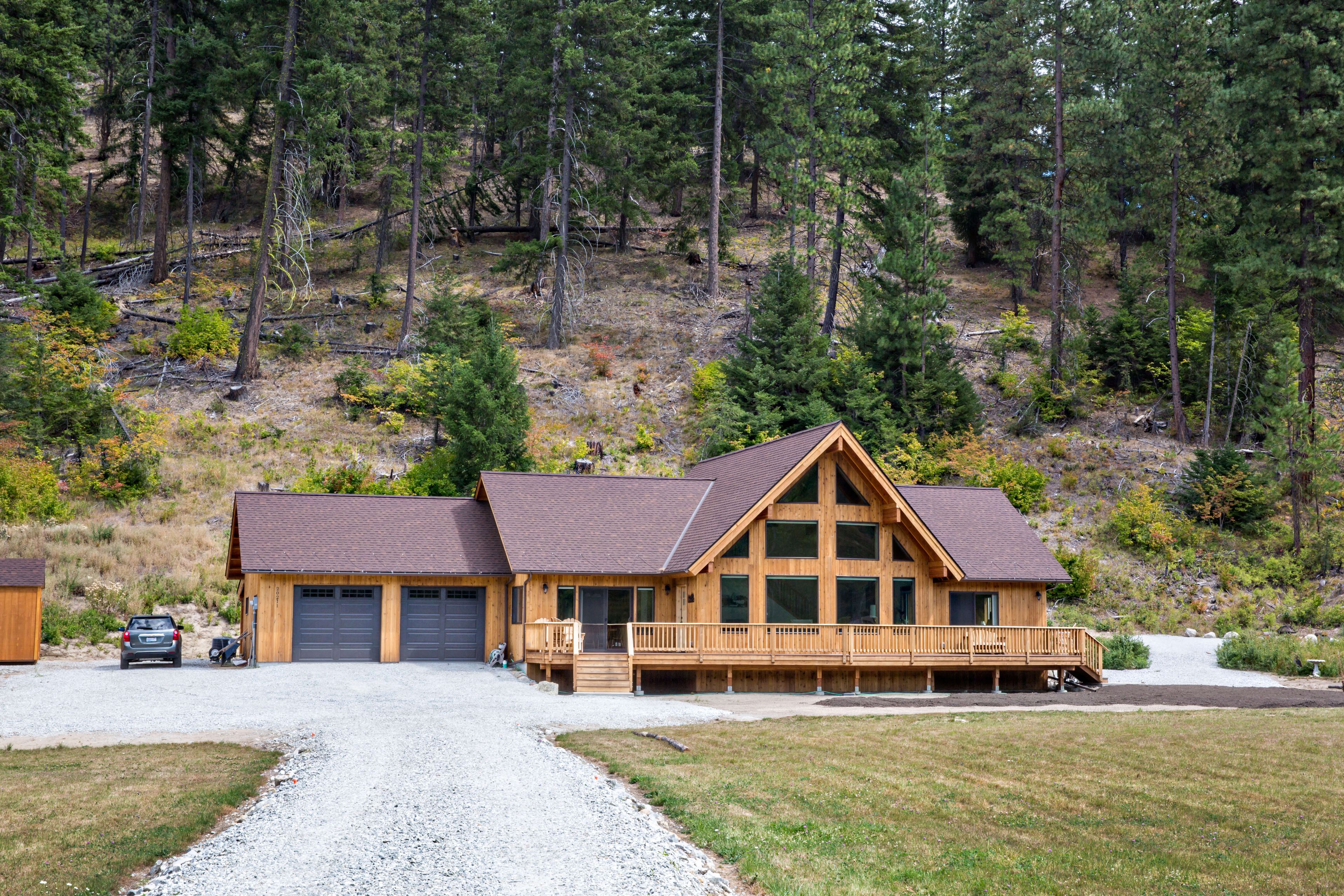 Custom built home in North Central Washington near Plain, WA