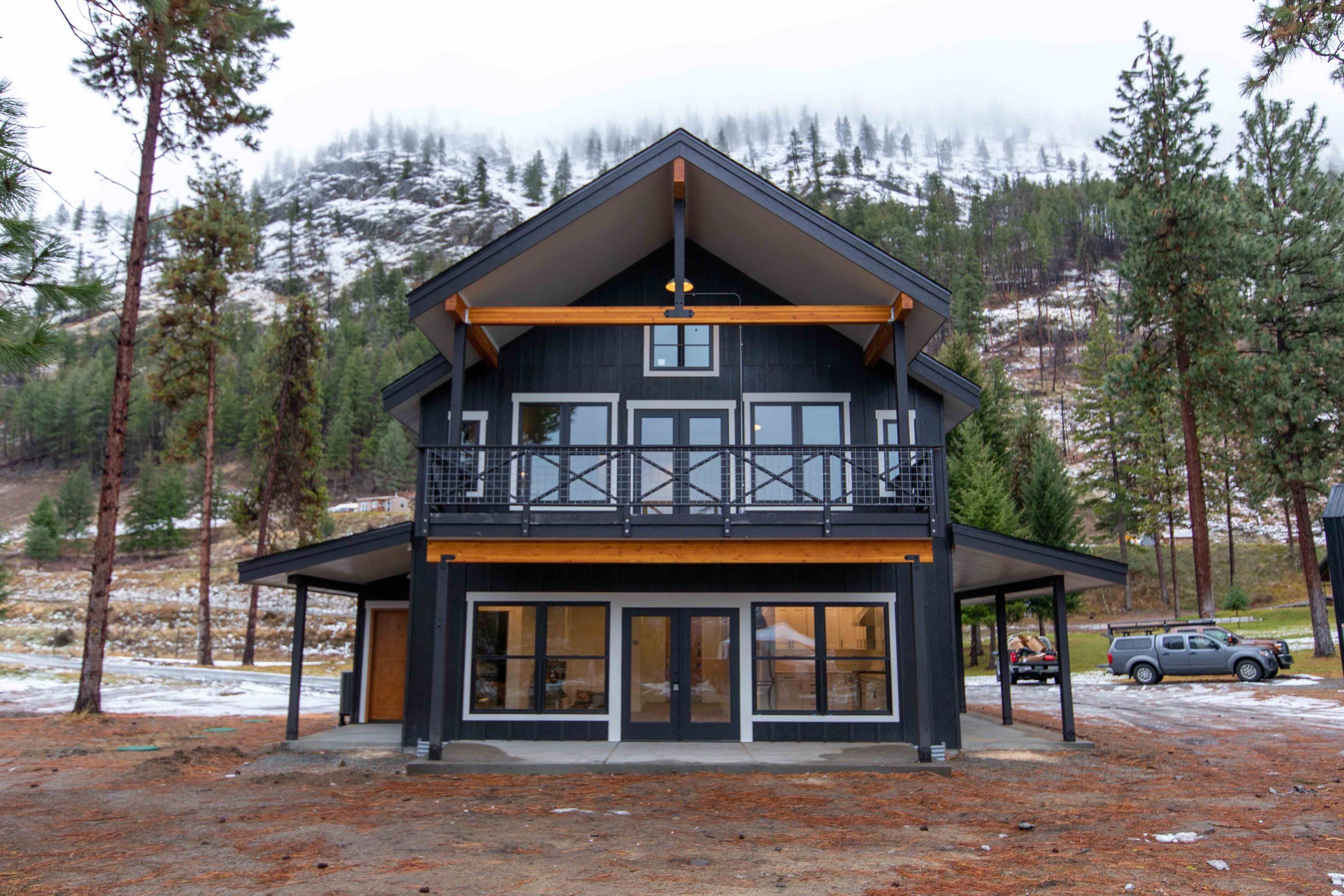 Custom built home in North Central Washington